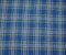 Blue-Green-Multi Moygashel Washed Plaid Irish Linen Woven Fabric By the Yard